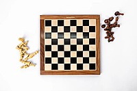 Handcrafted 15 Inch Chess Board with Fully Magnetic and with Leather Bag Pacakging