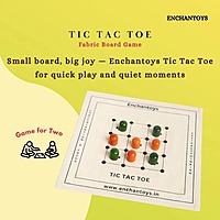 Tic Tac Toe - Cotton Cloth