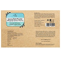 Ancient Living Organic Luxury Bath Powder Jar - 100 gm