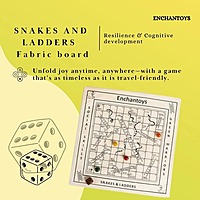 Snakes & Ladders Native Game Cotton Cloth