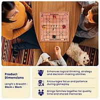 Ashta Chamma – Classic Indian Strategy Board Game for All Ages