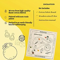 Moon Travel Game - Cotton Cloth