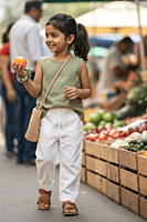 Positano Pants | Organic Cotton–Linen Blend