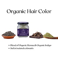 Ancient Living Organic Hair Color Jar - 100 gm