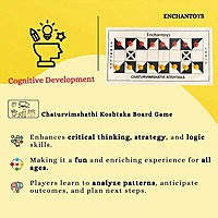 Chaturvimshathi Koshtaka Game - Cotton Cloth Indian strategy game