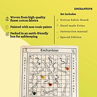 Snakes & Ladders Native Game Cotton Cloth