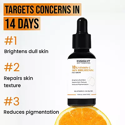 18% Vitamin C Skin Brightening Face Serum