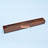 Sheesham Wood & Ivory Wood Incense Agarbatti Box Burner β Handmade Wooden Agarbatti Holder (29.5 cm)