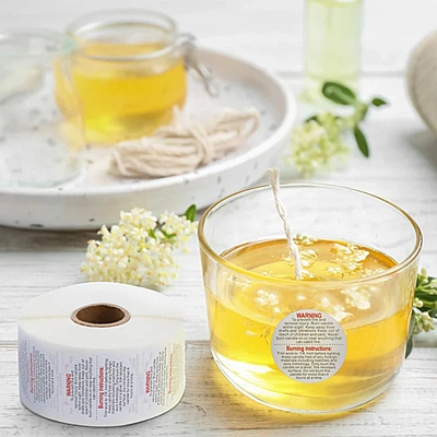 Candle Accessory - Warning Sticker (1 Roll of 1000 Stickers) Candle Accessory - Warning Sticker (1 Roll of 1000 Stickers)