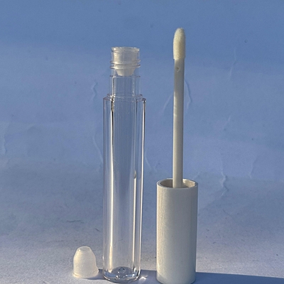 Lipstick - ROUND - White Cap - 4ml - Tall Container - Acrylic Lipstick - ROUND - White Cap - 4ml - Tall Container - Acrylic