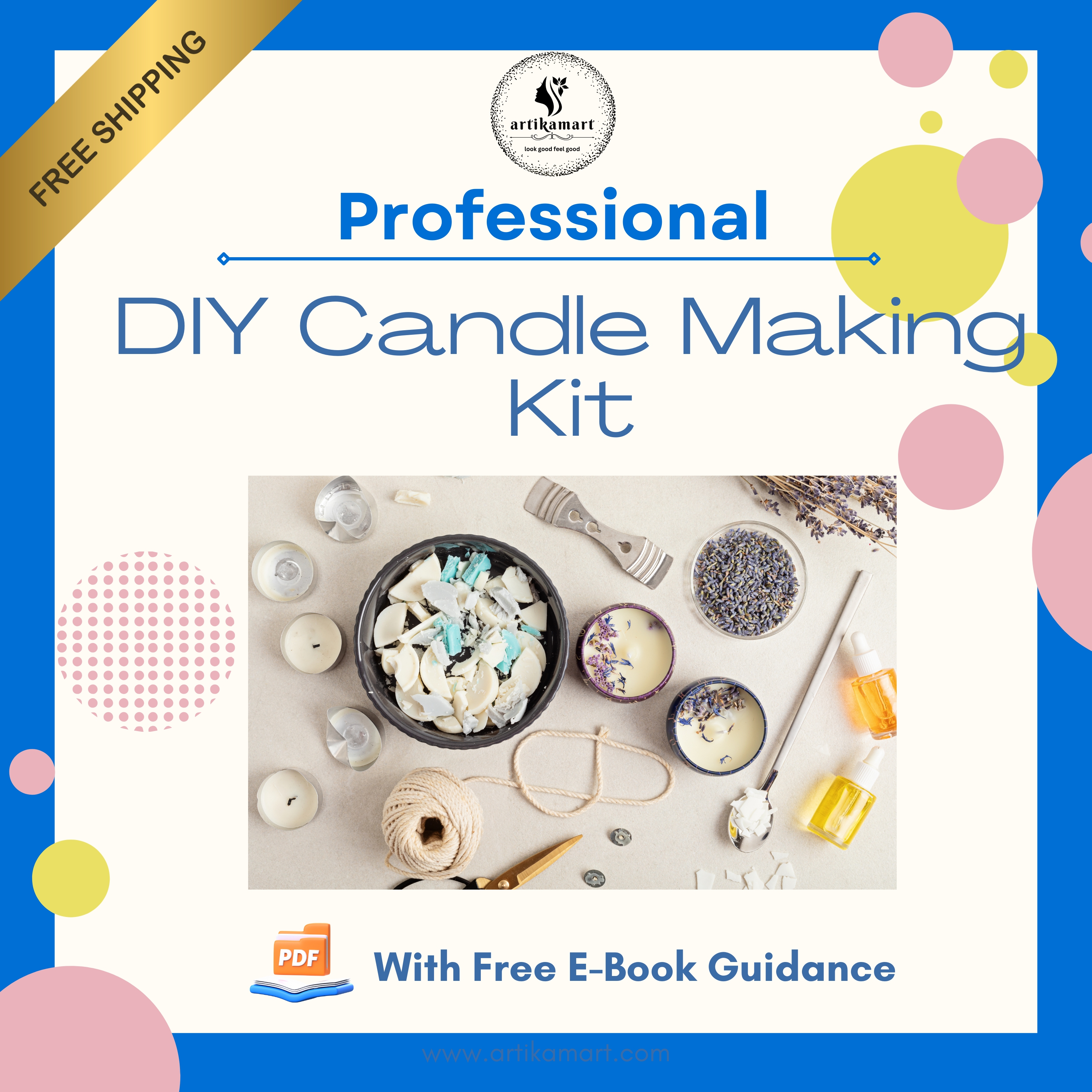Professional DIY Candle Making Kit