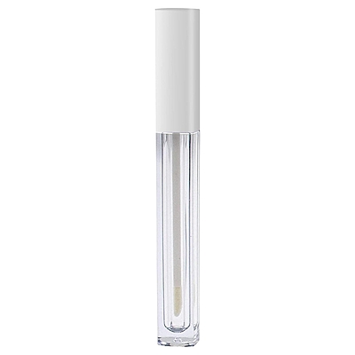 Lipstick - SQUARE - White Cap - 3.2ml - Tall Container - Acrylic