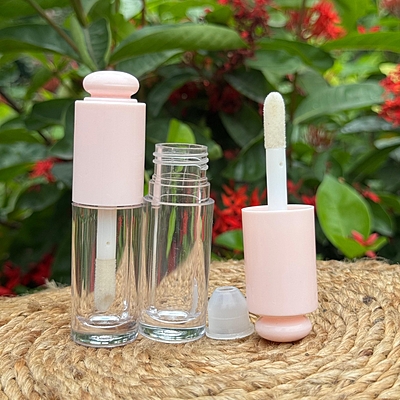 Lipstick - KOREAN POP UP - PINK Cap - 5.5ml - Short FAT Container - Acrylic Lipstick - KOREAN POP UP - PINK Cap - 5.5ml - Short FAT Container - Acrylic