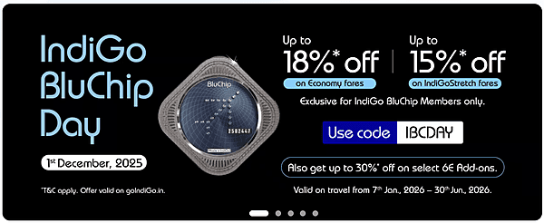 Indigo BluChip Day Offer