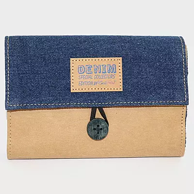 KnitPro Denim Indigo Wood Interchangeable Needle Set 13cm/5"-20643 KnitPro Denim Indigo Wood Interchangeable Needle Set 13cm/5"-20643