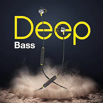 Infinity - JBL Glide 120, in Ear Wireless Earphones with Mic, Deep Bass, Dual Equalizer, 12mm Drivers, Premium Metal Earbuds, Comfortable Flex Neckband