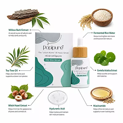 Popipure "Velvet Matte" Bi-Phase Serum