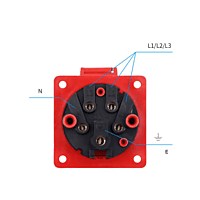 16A/3Pin Industrial Plug & straight Socket Set Single Phase