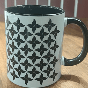 Inside Black Mug Printing