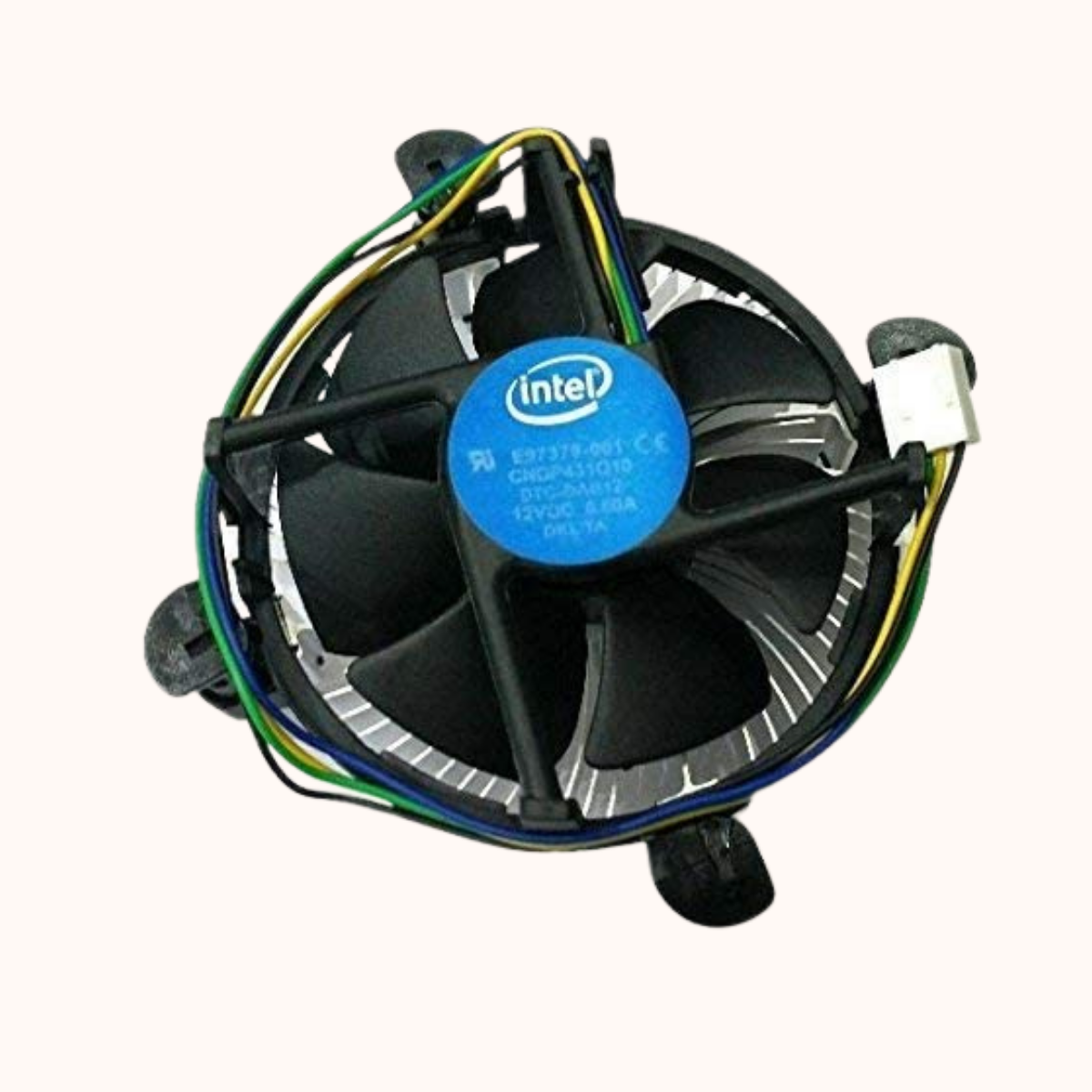 intel Core i7-10105F LGA1200 CPU Cooling Fan with Heatsink Compatible