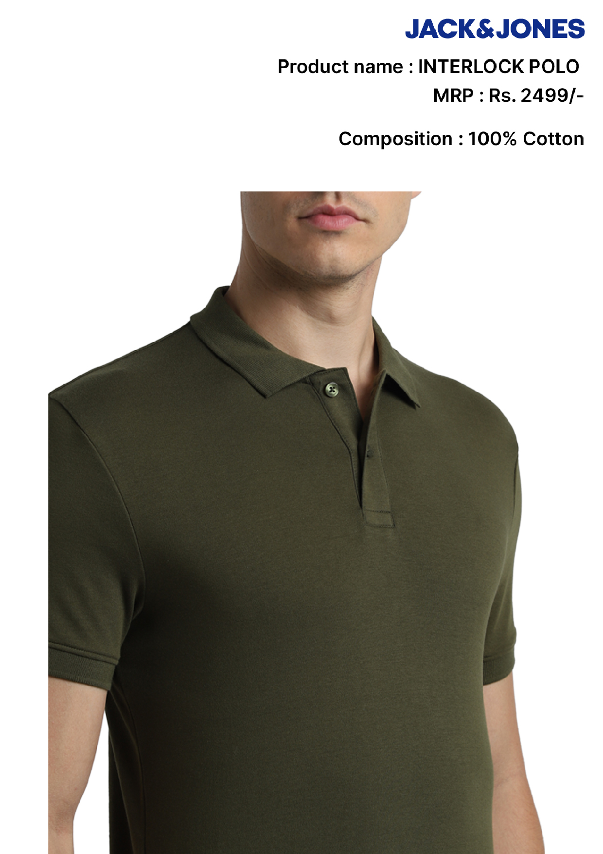 Jack & Jones Interlock Polo T- Shirt
