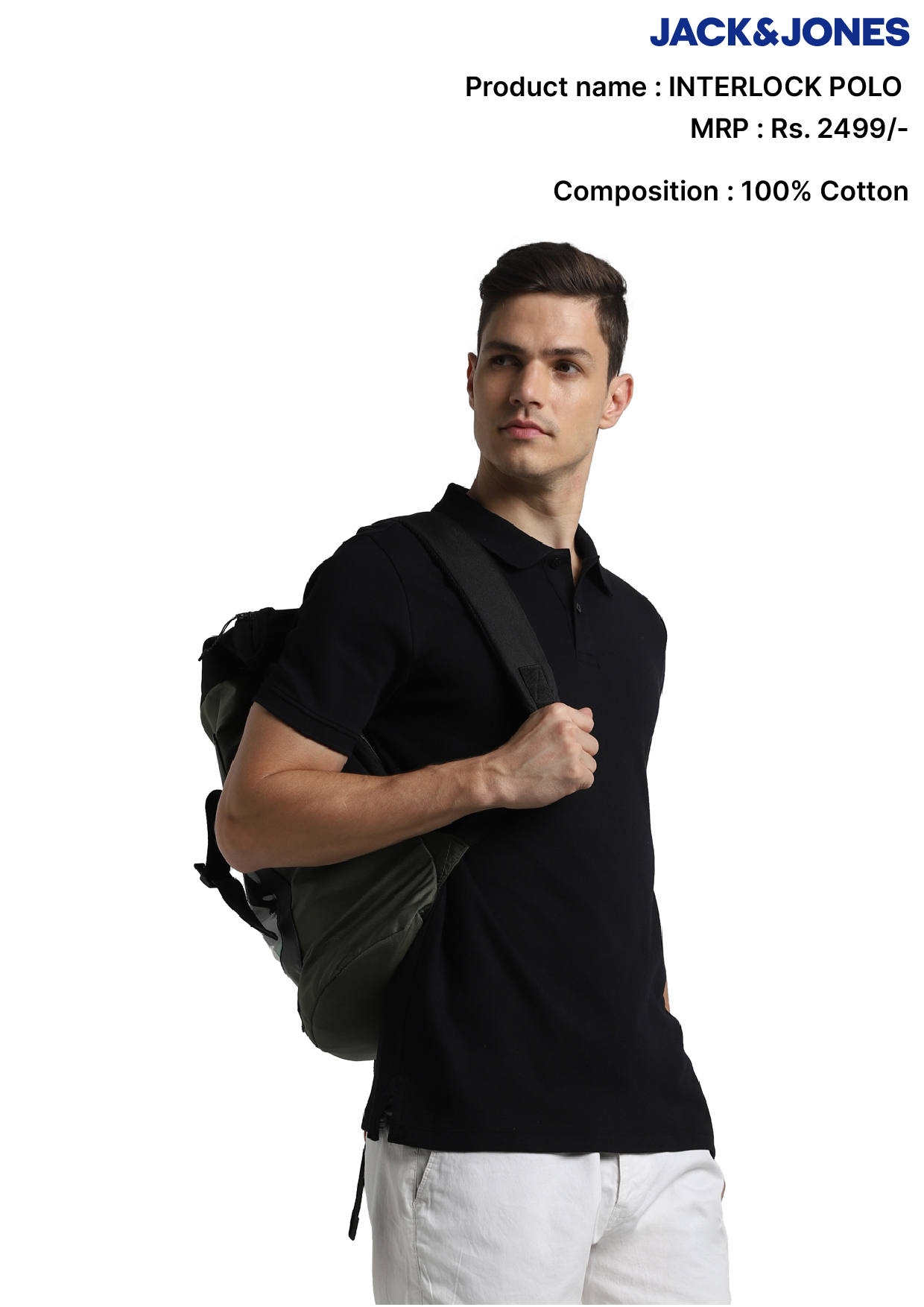 Jack & Jones Interlock Polo T- Shirt