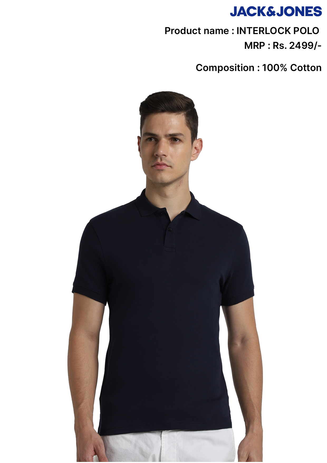 Jack & Jones Interlock Polo T- Shirt