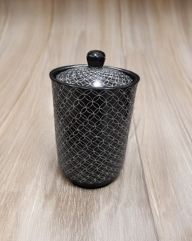 Intricate Lattice Storage Jar