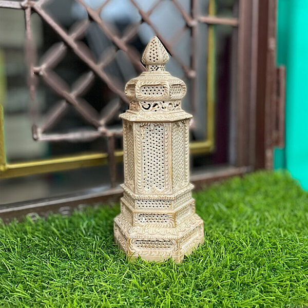 Intricate Stone Lantern