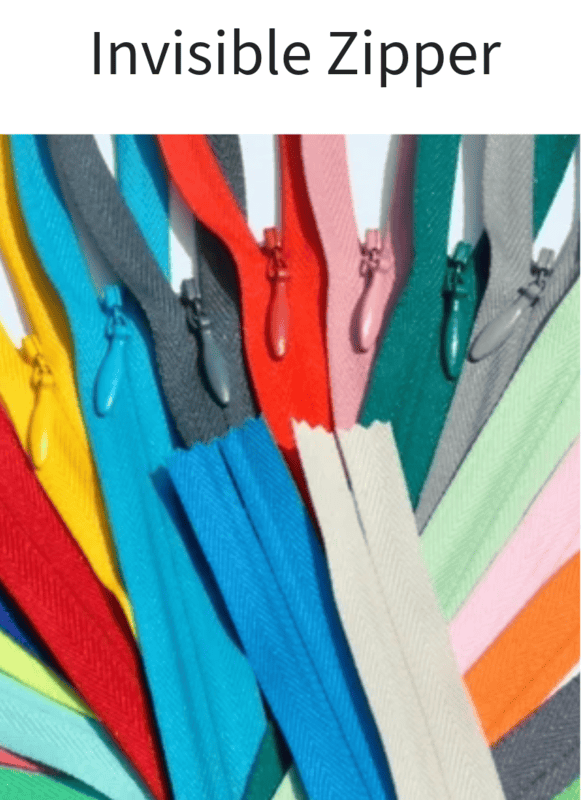INVISIBLE ZIPS