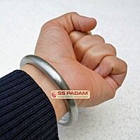 9mm Iron Sarbloh Punjabi Kada for Men