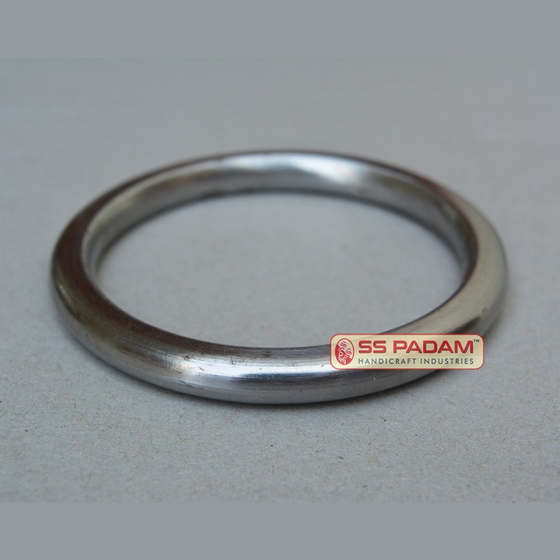 9mm Iron Sarbloh Punjabi Kada for Men