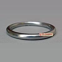 9mm Iron Sarbloh Punjabi Kada for Men
