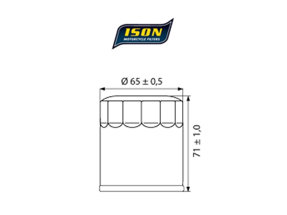 ISON 303 Oil Filter ISON 303 Oil Filter