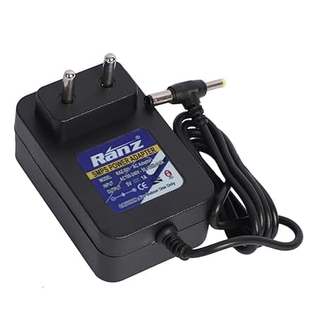Ranz 5 Volt 1 Amp SMPS Adapter (Black, For CCTV) Ranz 5 Volt 1 Amp SMPS Adapter (Black, For CCTV)