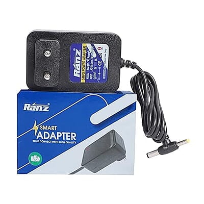 Ranz 5 Volt 1 Amp SMPS Adapter (Black, For CCTV) Ranz 5 Volt 1 Amp SMPS Adapter (Black, For CCTV)