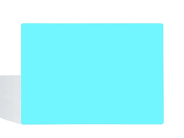 Pack of 12 Blue Coloured A3 Whiteboards