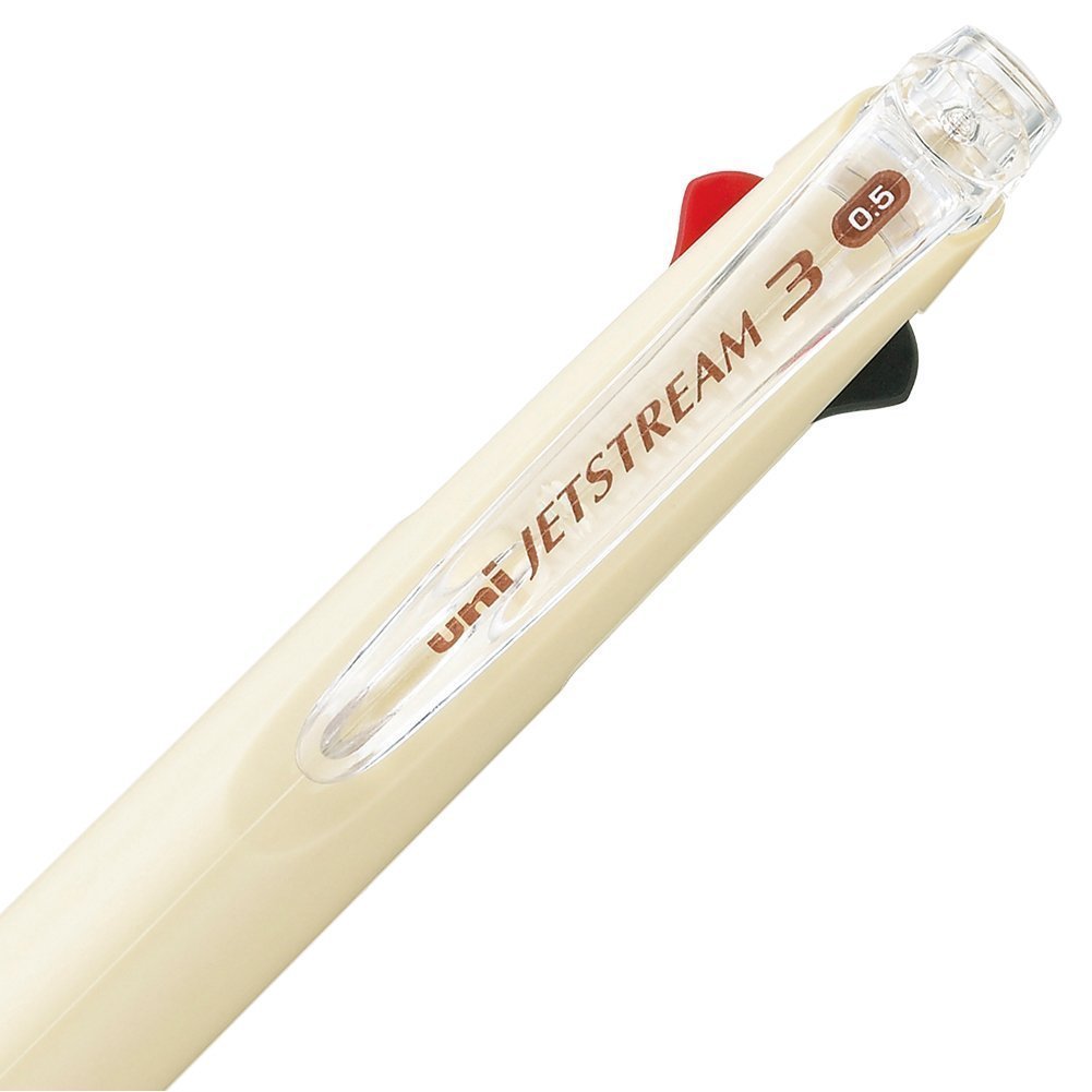 Uni-ball Jetstream 3-color Ballpoint pen 0.5 Ivory
