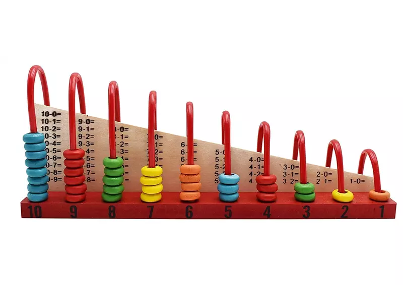 Channapatna Toys Wooden Calculation Shelf | Abacus Kit for Kids 3+ Years