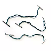Pack of 500 Janrax Metal End 152mm Treasury Tags