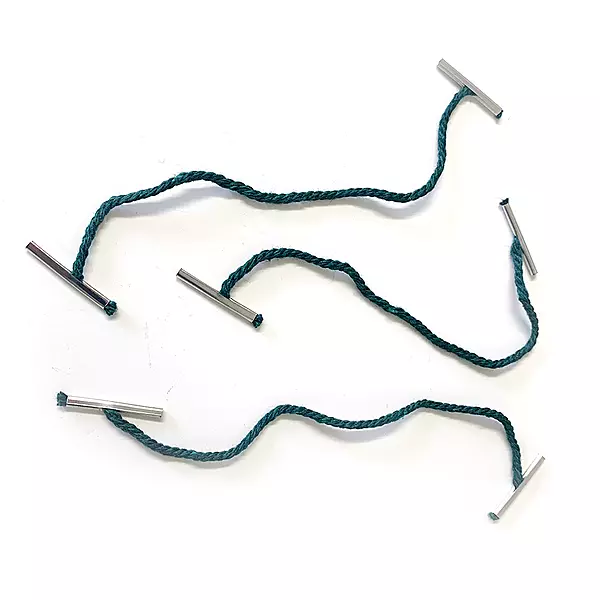 Pack of 500 Janrax Metal End 152mm Treasury Tags