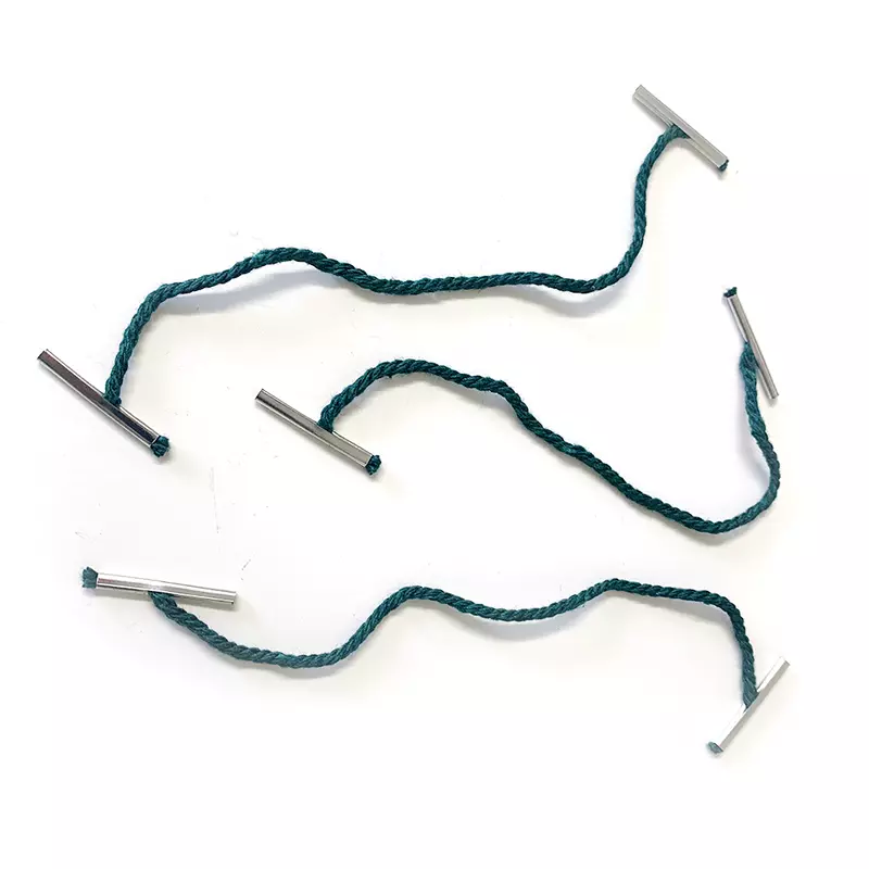 Pack of 500 Janrax Metal End 152mm Treasury Tags