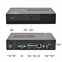 Intel i3-1115G4 Mini PC – 11th Gen Dual Core Processor, Dual 4K Display, HDMI, USB 3.2 & Wi-Fi 5 | SmartDeskPC