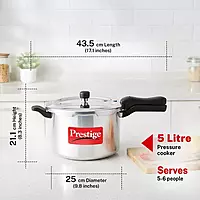 PRESTIGE ALU SVACHH 5L PR COOKER 10726