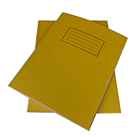 Janrax 9x7"" Yellow 80 Pages Feint and Ruled Exercise Book