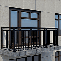 Vertical Aluminium Railing