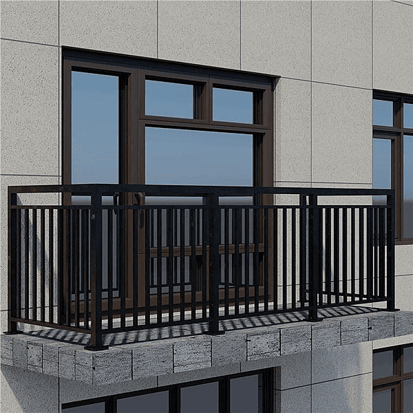 Vertical Aluminium Railing