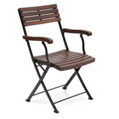 Outdoor Folding Metal Chair (Set of 2) Outdoor Folding Metal Chair (Set of 2)