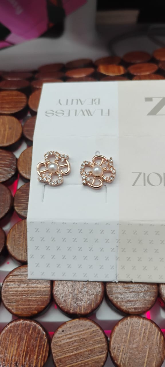 Flower Ad earring JAD359