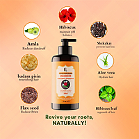 Jadamudi Hair Oil (500ml)+ Shampoo Combo Offer ( 200ml)- 100% Chemical-Free Herbal Hair Care